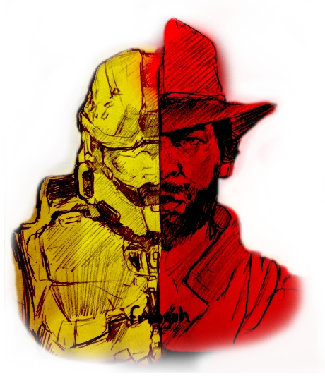Dibujo hecho por mí en Adobe Photoshop